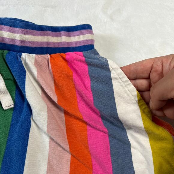 Mini Boden Rainbow Stripe Jersey Knit Skort Size 9-10Y Casual Vacation Preppy - Picture 5 of 10